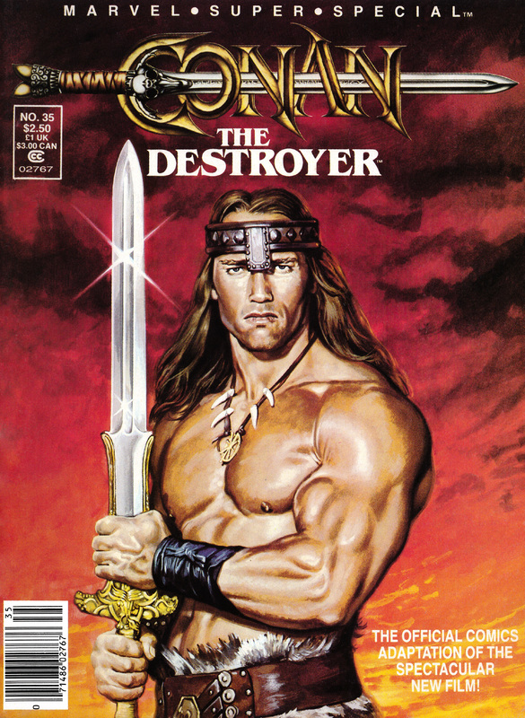 Marvel Comics Super Special 035 - Conan the Destroyer (c2c) (1984)