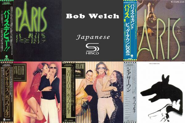 Bob Welch - 5 Studio Albums (1976-1979) [2013, Japanese SHM-CD]