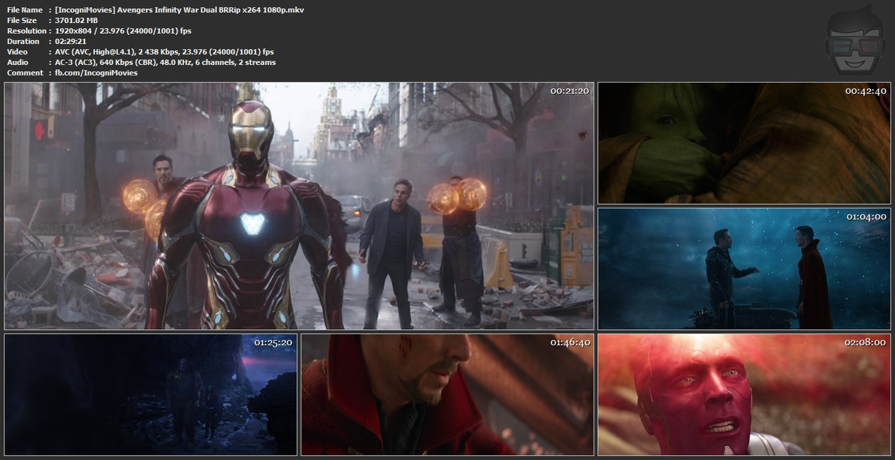 Avengers Infinity War 2018 English 1080p Full Version