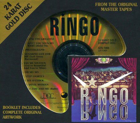 Ringo Starr - Ringo (1973) [1994, DCC, 24-karat Gold Disc Remastered]