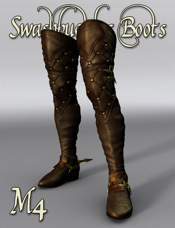 swashbuckler boots m4 large