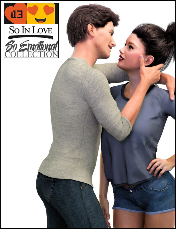 i13 So In Love Poses for Genesis 3 Male and Female