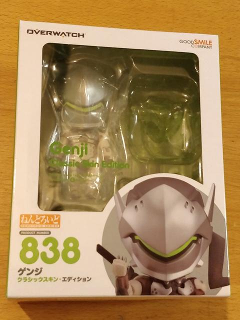 NEW AND SEALED BLIZZARD OVERWATCH GENJI CLASSIC SKIN EDITION NENDOROID FIGURE