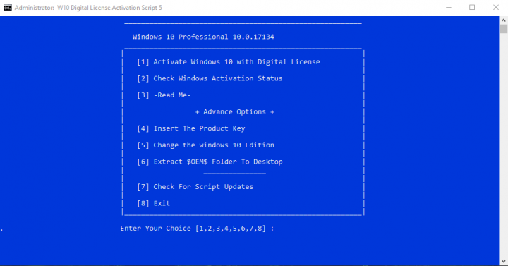 Windows 10 Digital Activation Script permanent activator ...