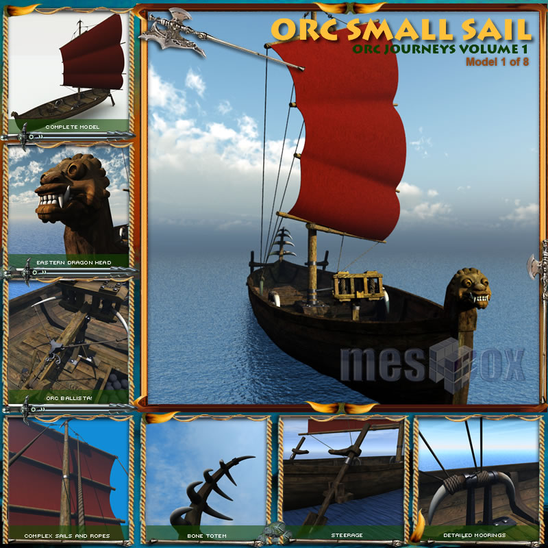 Orc Small Sail Ship (2008)