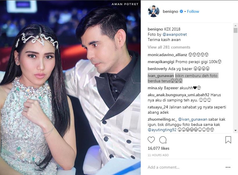 Kecemburan Igun pada kedekatan Ayu dan Beniqno 