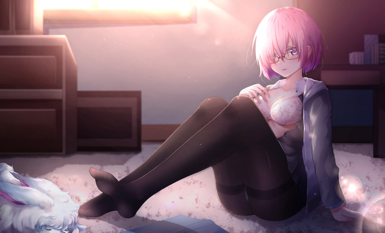 fou_and_mash_kyrielight_fate_grand_order_and_fate_series_drawn