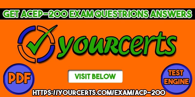 ACP-200 Exam Dumps