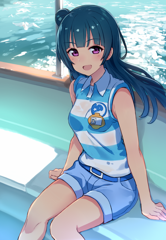 tsushima_yoshiko_love_live_and_love_live_sunshine_drawn_by_haj