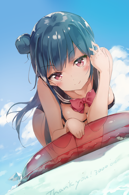 tsushima_yoshiko_love_live_and_love_live_sunshine_drawn_by_mic