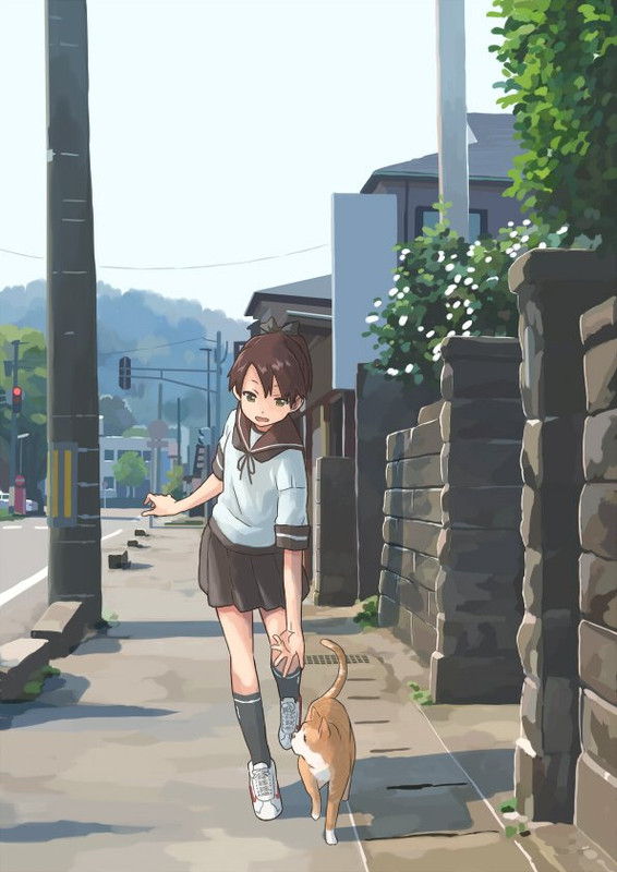 shikinami_kantai_collection_drawn_by_matsutani_8dbbd5034f383a