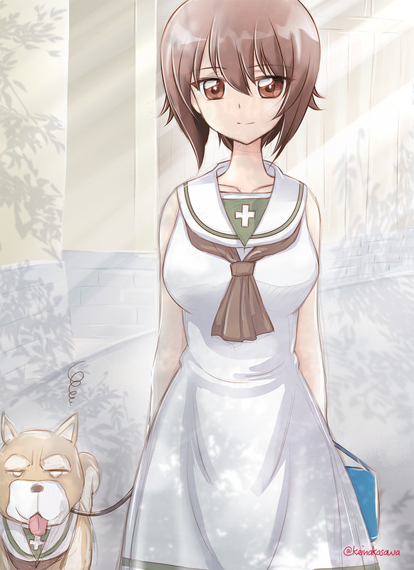 nishizumi_maho_girls_und_panzer_drawn_by_nakasawa_kei_e58afe8