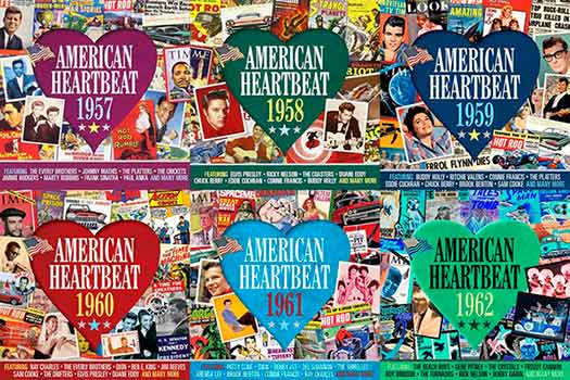 Various Artists - American Heartbeat 1957-1962 (2015) {WEB, CD-Format & Hi-Res}