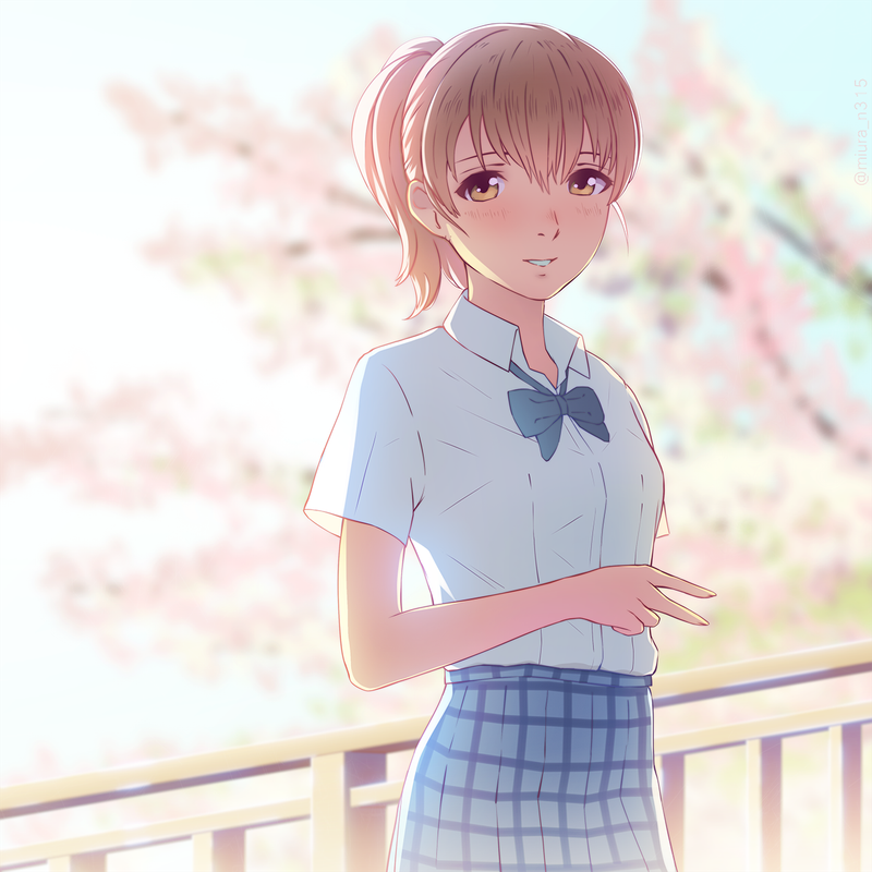 nishimiya_shouko_koe_no_katachi_drawn_by_miura_n315_4d52cc59b