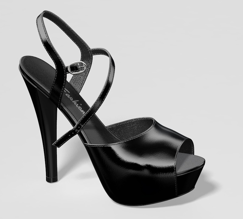 Platform Sandals (V4) + Metropolis Texture Addon