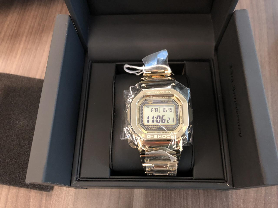 casio g shock gold 35th anniversary