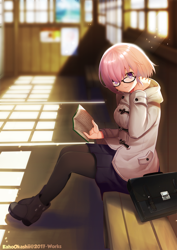 mash_kyrielight_fate_grand_order_and_fate_series_drawn_by_kaho