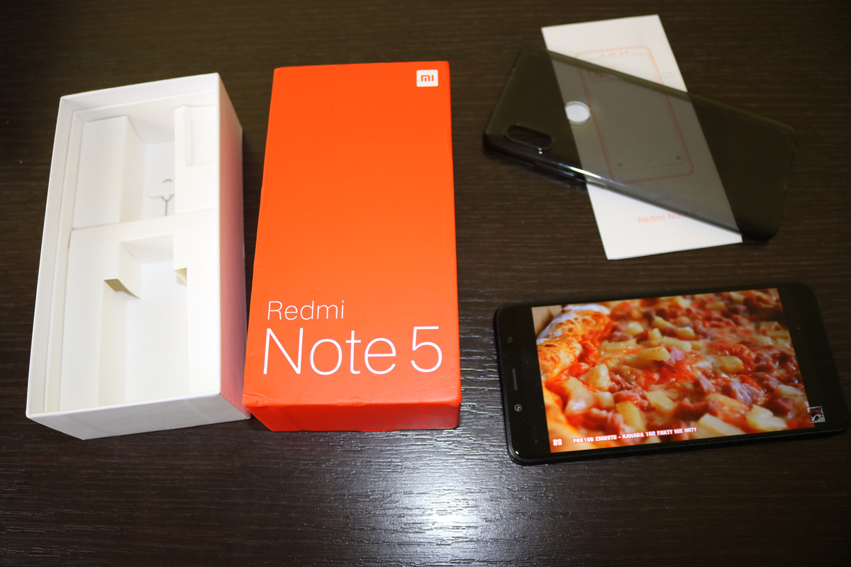 Redmi Note 5 pudełko