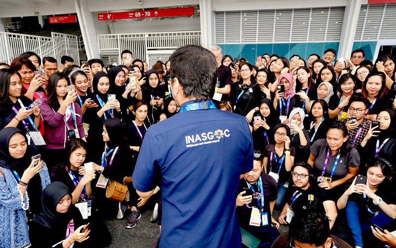 Asian Games Volunteer Occ Wishnutama 2 - Asian Games Volunteer Occ
