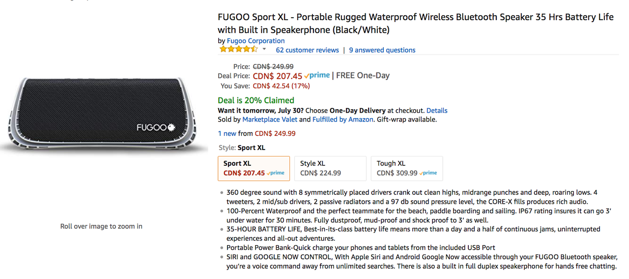 fugoo xl review 2018