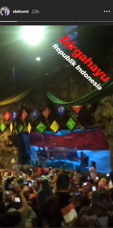 Instagram story El Rumi