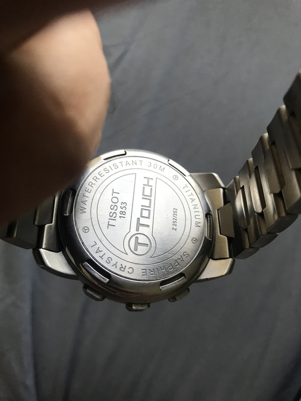 tissot titanium t touch