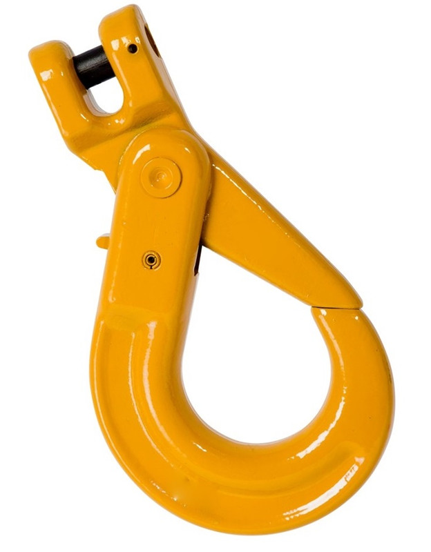 2 x 10mm Clevis Self Locking Hook G80 Alloy Steel Lifting 4x4 Chain ...