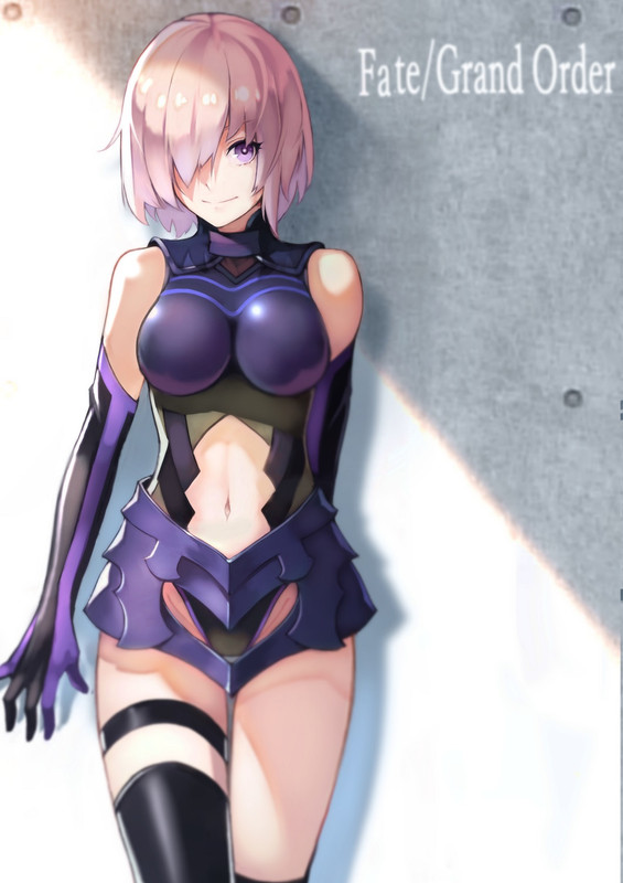mash_kyrielight_fate_grand_order_and_fate_series_drawn_by_55le