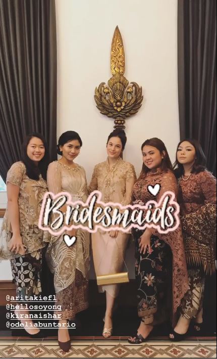 Chelsea Islan jadi Bridesmaid
