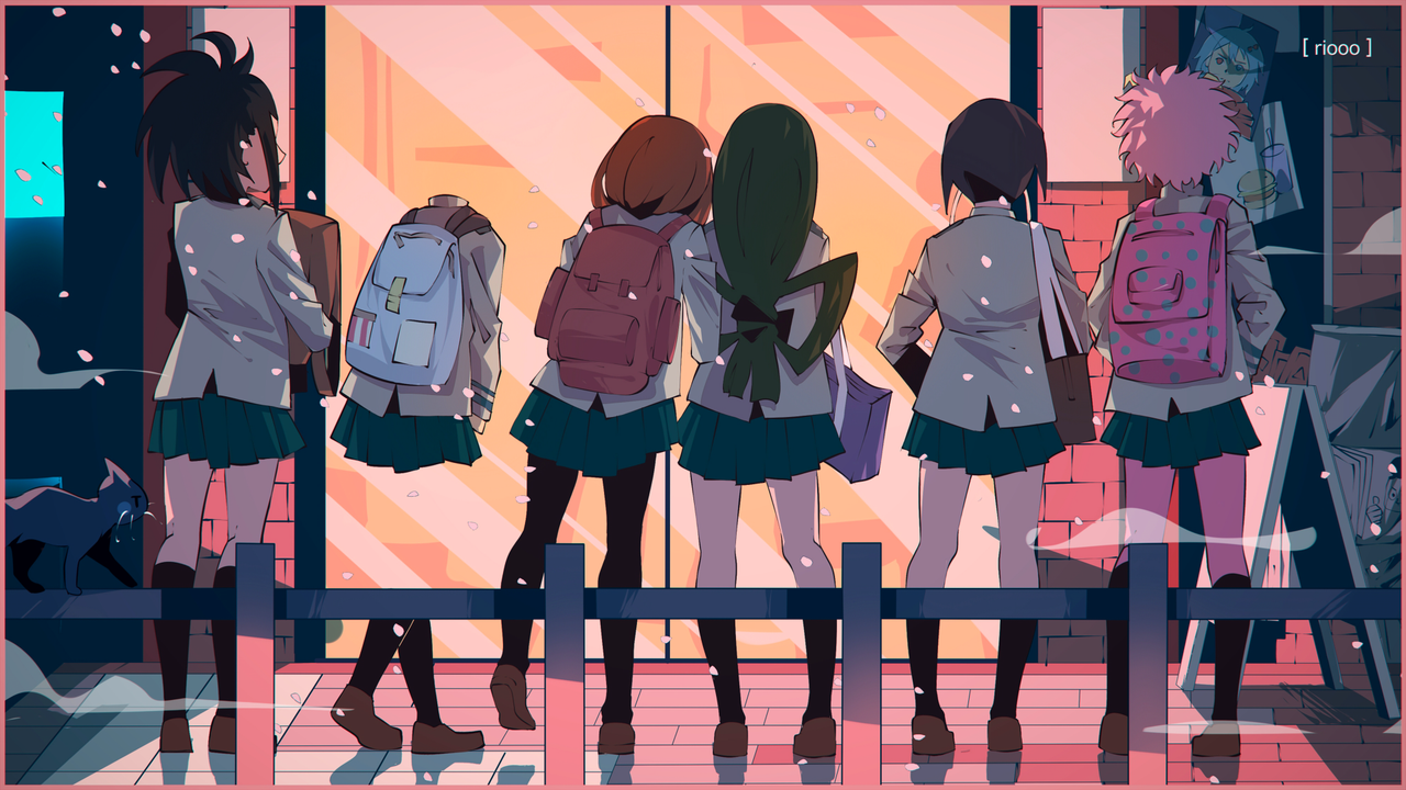 ashido_mina_asui_tsuyu_hagakure_tooru_jirou_kyouka_uraraka_och