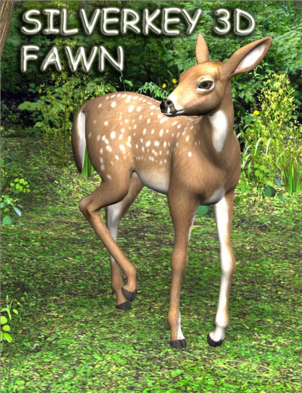 silverkey 3d fawn large