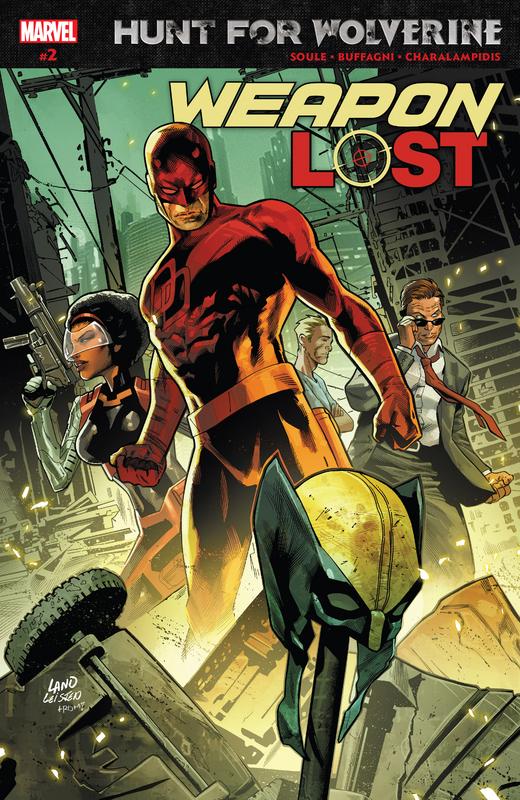 Hunt for Wolverine - Weapon Lost #1-4 (2018) Complete