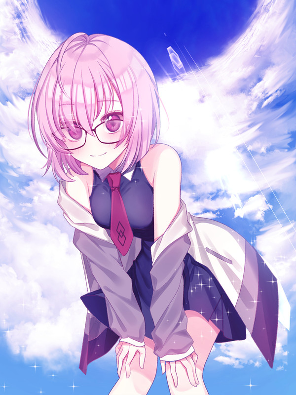 mash_kyrielight_fate_grand_order_and_fate_series_drawn_by_sans