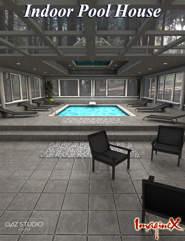 00 main indoor pool house daz3d