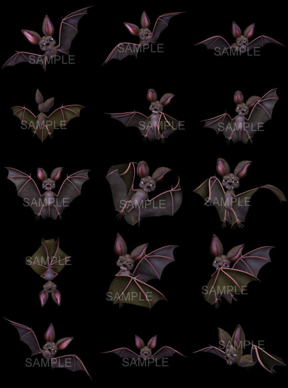 Spooky Bat Graphics