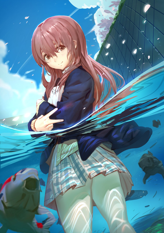 nishimiya_shouko_koe_no_katachi_drawn_by_jojaow_620edf4b50b74