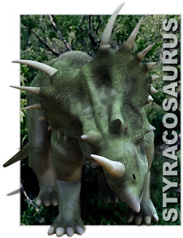 styracosaurus large