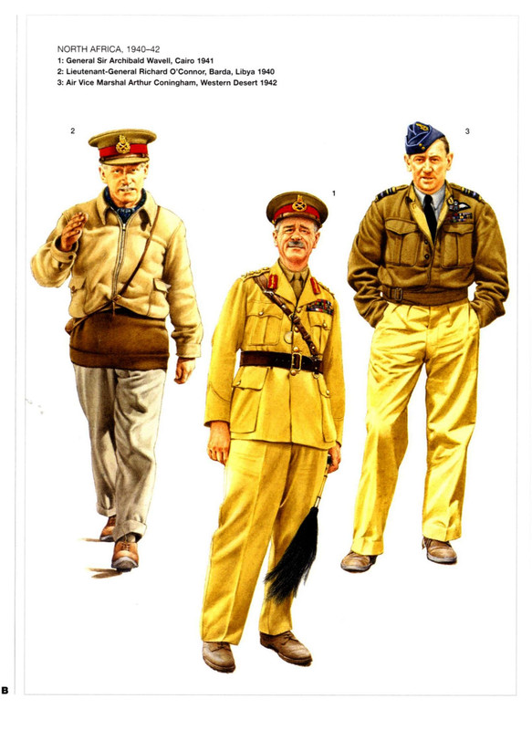 Láminas Comandantes Británicos Segunda Guerra Mundial - La Segunda Guerra  Mundial