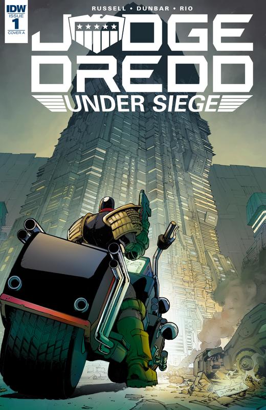 Judge Dredd - Under Siege #1-4 (2018) Complete