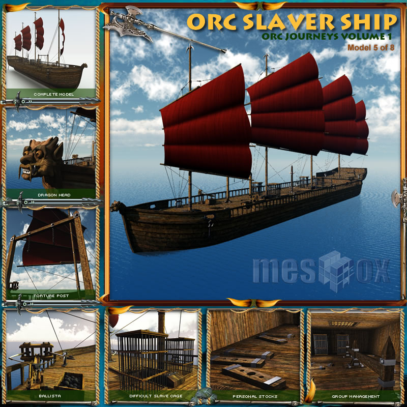 Orc Slaver’s Ship