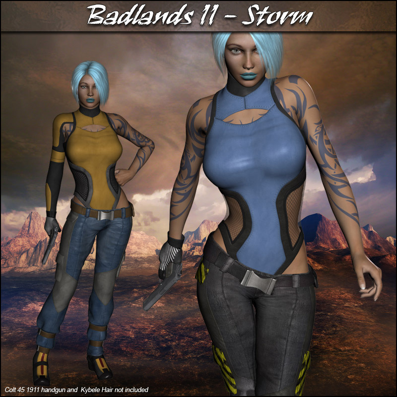 Badlands II - Storm for V4, A4