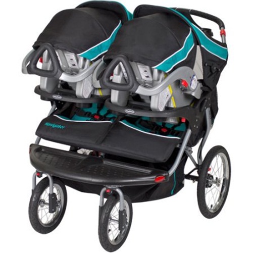 twin stroller with car seats included