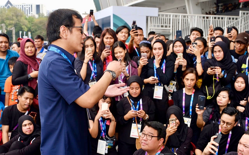 Asian Games Volunteer Occ Wishnutama 1 - Asian Games Volunteer Occ