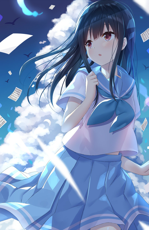 yoroizuka_mizore_hibike_euphonium_and_liz_to_aoi_tori_drawn_by