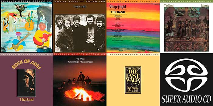 The Band - 7 SACD Albums (1968-1978) [MFSL Remastered, CD-Layer + Hi-Res SACD Rip]