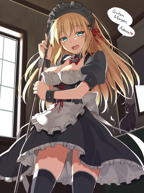 bismarck_and_unsinkable_sam_kantai_collection_drawn_by_oota_yu