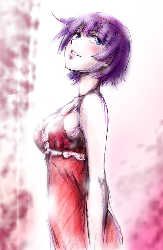 senjougahara_hitagi_bakemonogatari_and_monogatari_series_drawn