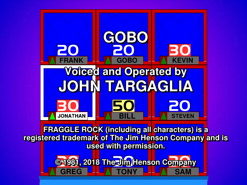 GOBOOperated and Voiced byJOHN TARTAGLIA©2018 The Jim Henson Company