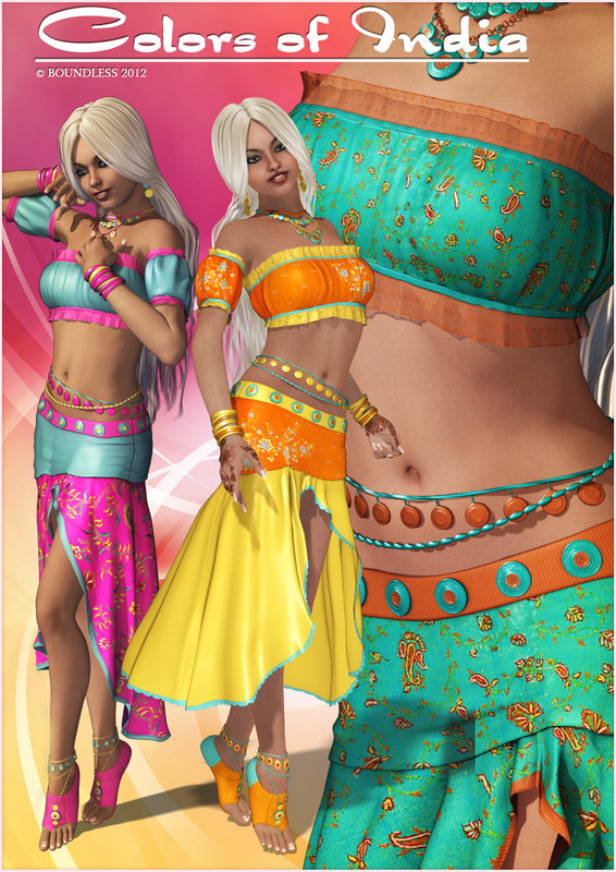 Colors of India - for Gypsy Love Outfit