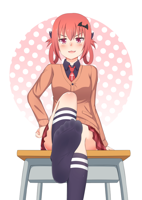 kurumizawa_satanichia_mcdowell_gabriel_dropout_drawn_by_lulule